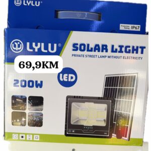 Solarni LED reflektor 200W sa odvojenim panelom