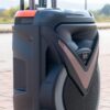 PORTABILNI ZVUČNIK  2400W + 2 BEŽIČNA MIKROFONA